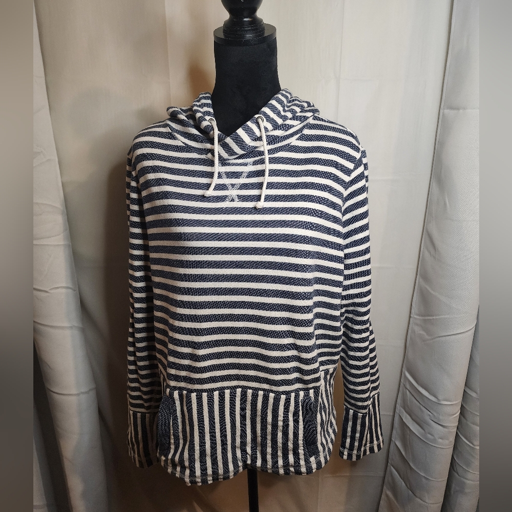J. Crew striped hoodie